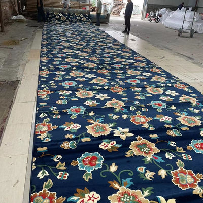 Maßgeschneiderte Teppiche Axminster Schnitt Pfahl Moschee Gebet Teppich Rechteck 4 * 25 Roll für Moschee