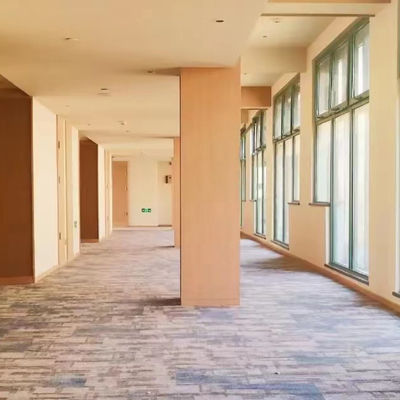 100% Nylon-Rechteck-Wand-zu-Wand-Teppich für feuerfeste Geschäftsböden in Hotels