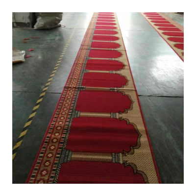 4*25 Rollmaschine Gewebter Waschbarer Moschee Gebet Teppich für kundenspezifische Muster