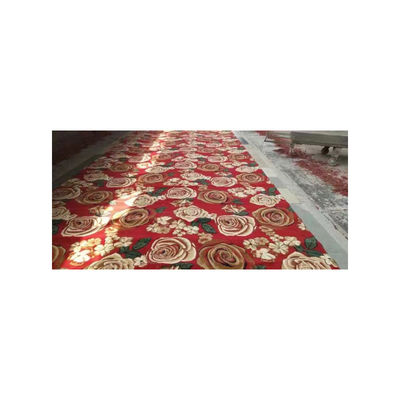 4*25 Rollmaschine Gewebter Waschbarer Moschee Gebet Teppich für kundenspezifische Muster