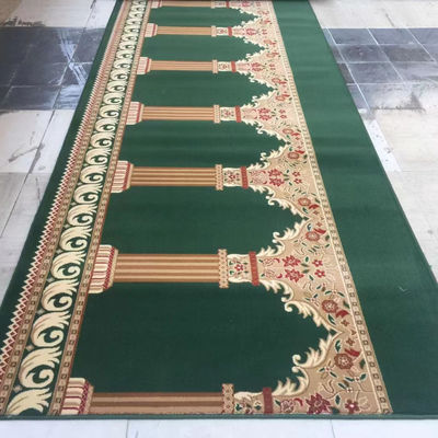 Wand-zu-Wand-Boden-Bedeckung weicher Moschee-Teppich in vielen Farben und PET-FRIENDLY Design