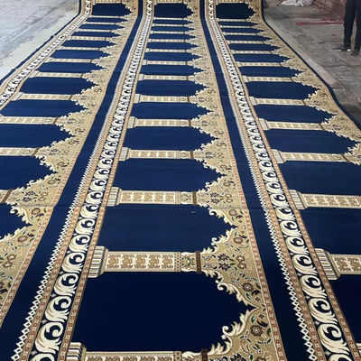 Erschwinglicher Teppich für Moscheen mit Antibakterienschutz und vielen Farben zur Auswahl