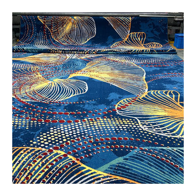 Umkehrbares geometrisches Muster 80% Wolle 20% Nylon-Broadloom-Maschine gemacht Axminster Teppich