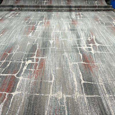 Umkehrbares geometrisches Muster 80% Wolle 20% Nylon-Broadloom-Maschine gemacht Axminster Teppich