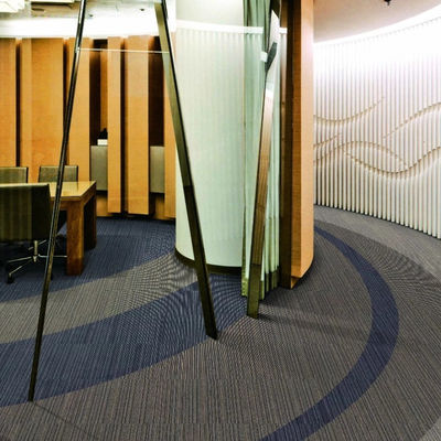 Loop Pile 50x50 Basis Stil Gewerbliche Büro Teppichfliesen mit modularer PVC-Rücklage