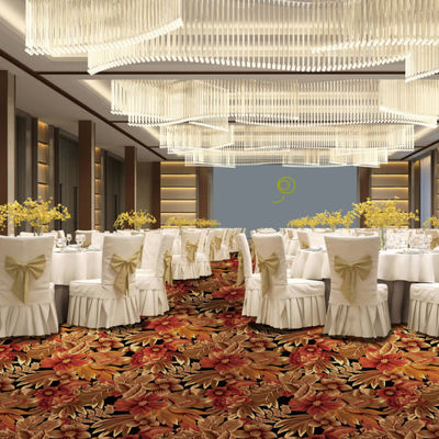 7*11 Dichtewolle und Nylon Axminster Casino Teppich für Wand-zu-Wand-Installation