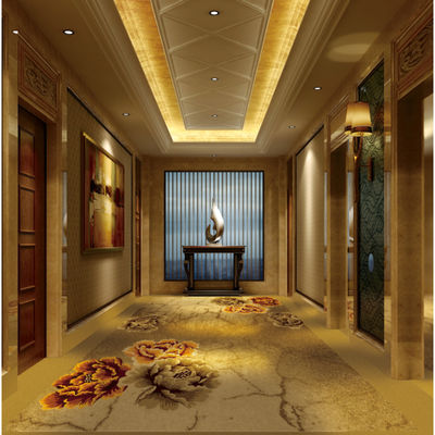 7*11 Dichtewolle und Nylon Axminster Casino Teppich für Wand-zu-Wand-Installation