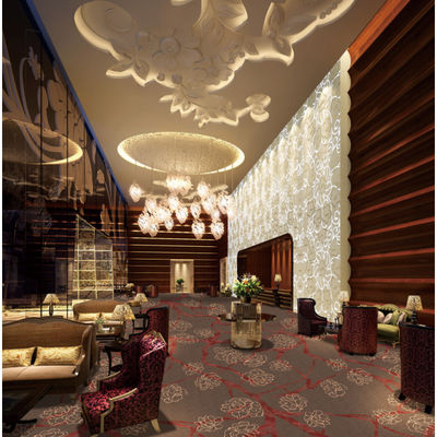 7*11 Dichtewolle und Nylon Axminster Casino Teppich für Wand-zu-Wand-Installation