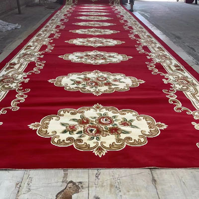 Erschwingliche Preise Maschinenfertigung Moderne Moschee Wand zu Wand Teppich in vielen Farben