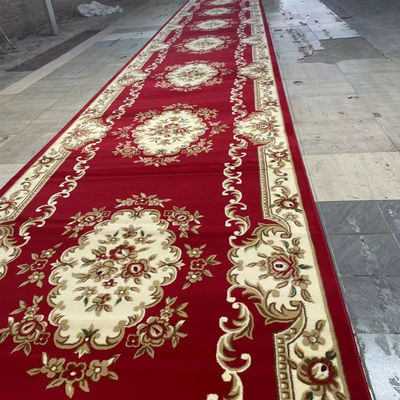 Erschwingliche Preise Maschinenfertigung Moderne Moschee Wand zu Wand Teppich in vielen Farben