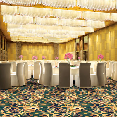 1200 g/m2 Fleece Gewicht Casino Wand zu Wand Ausstellung Teppich für Restaurantinterieur