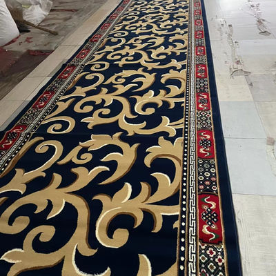 Weiches Garn Moschee Teppich Roll für Wand zu Wand Gebet Teppich in kundenspezifischer Farbe