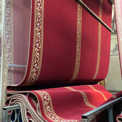 Weiches Garn Moschee Teppich Roll für Wand zu Wand Gebet Teppich in kundenspezifischer Farbe