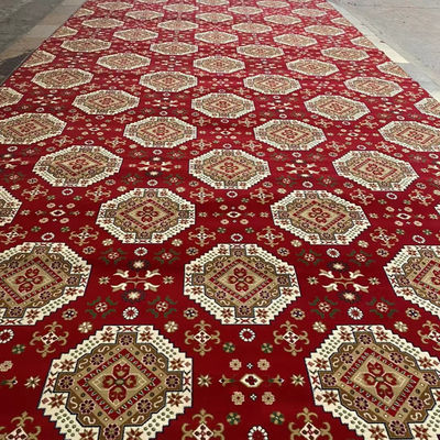 Weiches Garn Moschee Teppich Roll für Wand zu Wand Gebet Teppich in kundenspezifischer Farbe