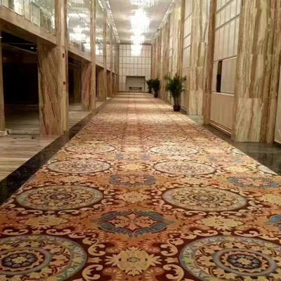 80% Wolle 20% Nylon Teppich für Banquethall Hall Sale Custom Axminster Ball Tufted