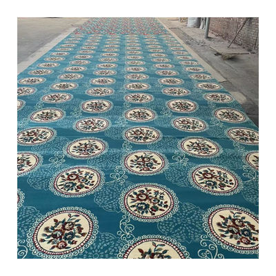 Gebet Moschee Stil Weicher Teppich Garne für Wand zu Wand Gebet Teppich Roll Muslim Design