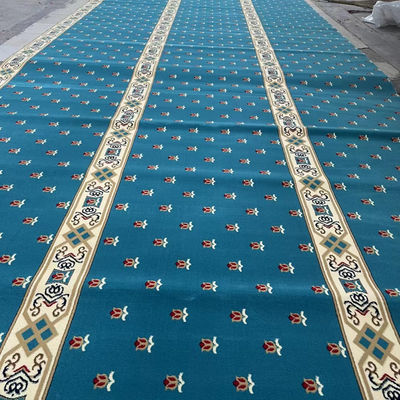 Gebetszimmer Weiches Teppichgarn für Moschee Wand an Wand Kirche Nylon Teppich Roll