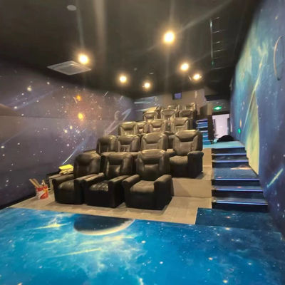 Dichte 1200 g Rutschfeste 80% Wolle 20% Nylon Hotelmuster Teppich Wand an Wand Teppich für Kino und Theater