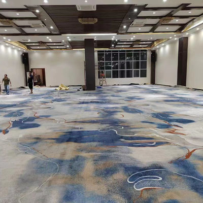 Hotel Lobby Korridor Axminster Wolle Hotelzimmer Teppich 80% Wolle feuerfeste nicht rutschfeste
