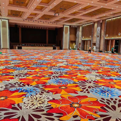 Hotel Lobby Korridor Axminster Wolle Hotelzimmer Teppich 80% Wolle feuerfeste nicht rutschfeste