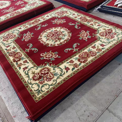 Muslimische Wand-zu-Wand-Gebet Teppich Roll für Moschee Weicher Teppich im traditionellen Design