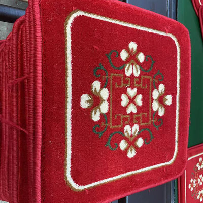 Muslimische Wand-zu-Wand-Gebet Teppich Roll für Moschee Weicher Teppich im traditionellen Design
