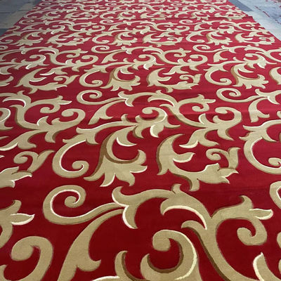 Weiches Teppichgarn für Gebetszimmer Moschee Stil Gewerbliche Wand zu Wand Teppich Roll