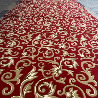 Weiches Teppichgarn für Gebetszimmer Moschee Stil Gewerbliche Wand zu Wand Teppich Roll