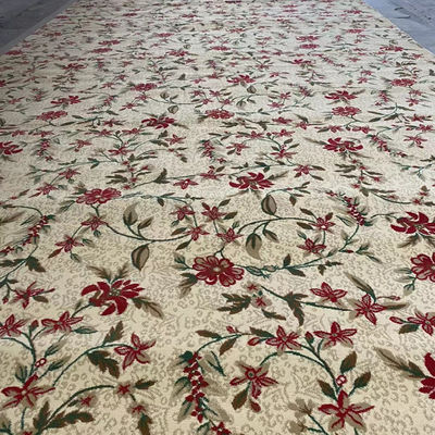 Weiches Teppichgarn für Gebetszimmer Moschee Stil Gewerbliche Wand zu Wand Teppich Roll