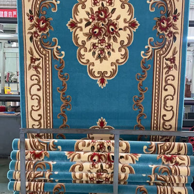 Weiches Teppichgarn für Gebetszimmer Moschee Stil Gewerbliche Wand zu Wand Teppich Roll