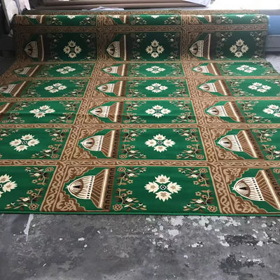 Muslime Moschee Gebet Teppich mit kundenspezifischer Farbe und Puzzle-Muster