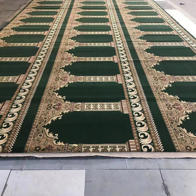 Muslime Moschee Gebet Teppich mit kundenspezifischer Farbe und Puzzle-Muster