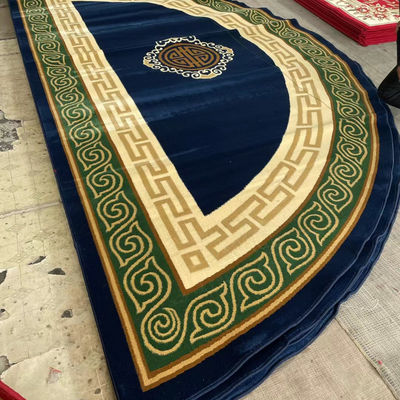 Mittlerer Stapelhöhe Moschee Teppich für benutzerdefinierte Gebetsfläche in muslimischer Moschee