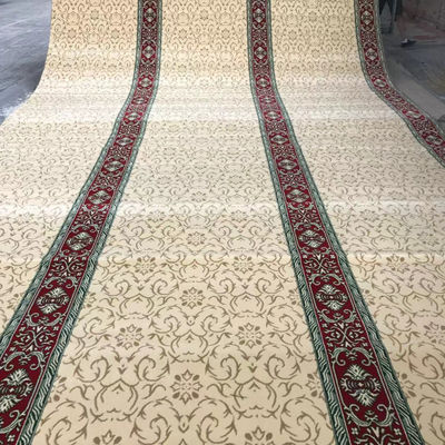 Mittlerer Stapel Moslemische Moschee Puzzle Gebet Teppich für benutzerdefinierte Moschee Gebetsbereich Design