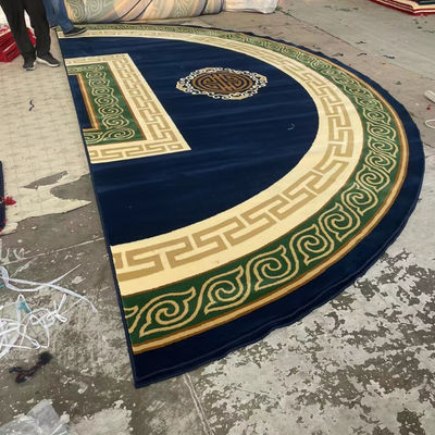 80% Wolle und 20% Nylon Masjid Gebet Teppich für benutzerdefinierte muslimische Moschee Design