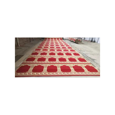 80% Wolle und 20% Nylon Masjid Gebet Teppich für benutzerdefinierte muslimische Moschee Design