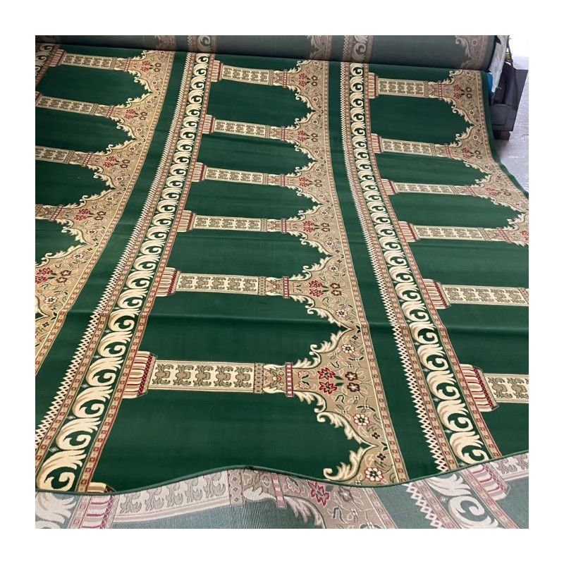 Wand zu Wand muslimische Gebetsteppichrolle für Moschee 3.66/4m*25m Rechteckmuster