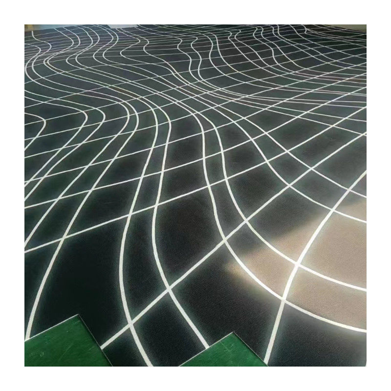 50x100cm maßgeschneiderte 3D-gedruckte Nylon-Büroteppichte für Hochzeitsfeiern