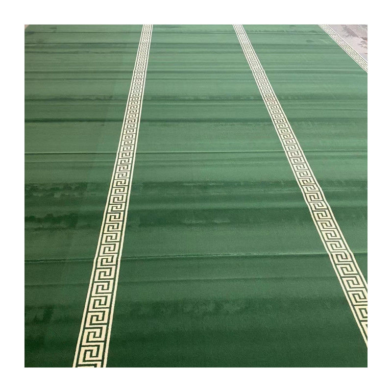 Antimikrobielle Rechteckige Moschee Gebet Teppich Roll für Wand-zu-Wand-Installation