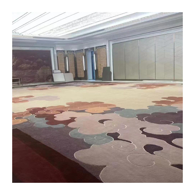 Moderne Schnitt Pile Hand Tufted Wollteppich für Hotel Wohnzimmer Custom Luxus Designer