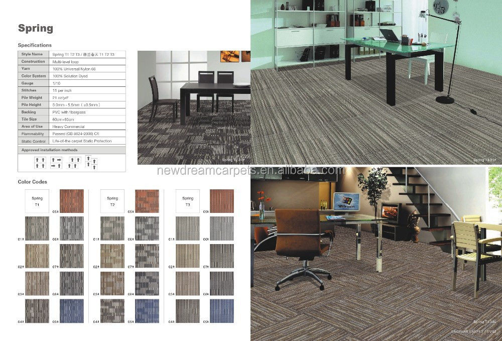 Jacquard-Stil 60*60 Teppichfliesen - Italiens überlegene Wahl für Bodenbelag