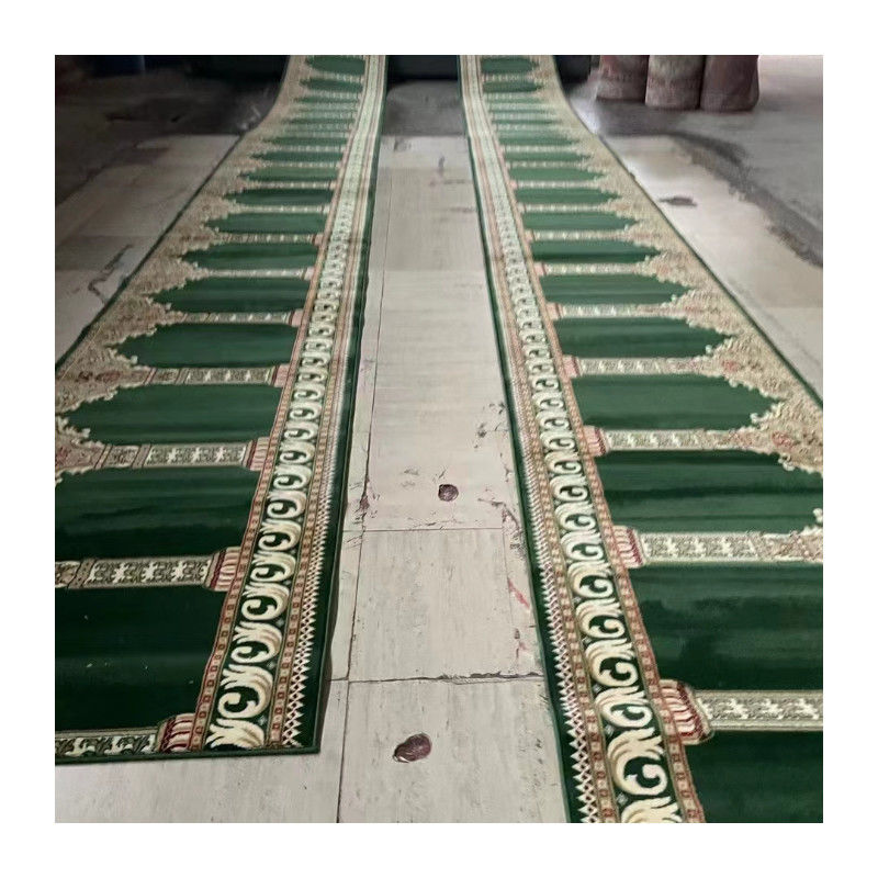 Muslimische Wand-zu-Wand-Gebet Teppichrolle im Gebet Moschee-Stil für Moschee