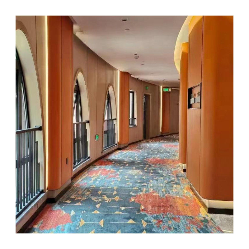 High Pile Height Nylon Custom Printing Carpets für den modernen Design-Stil in Hotels