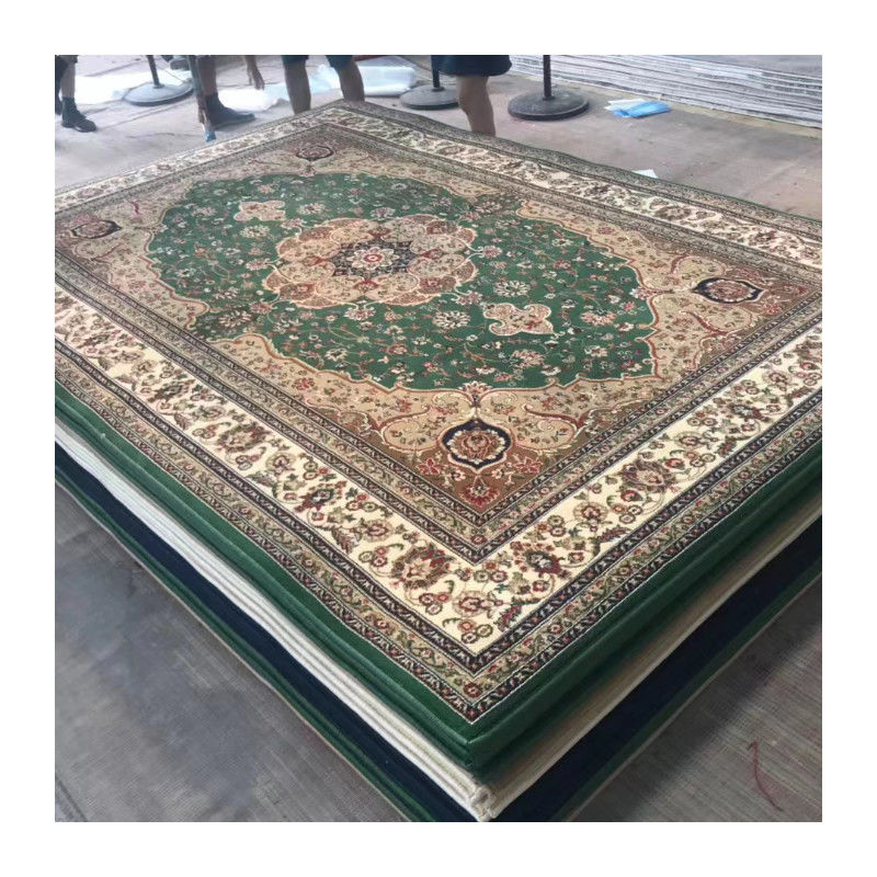 Maßgeschneiderte Teppiche Moschee Gebet Teppich für Moschee 4 * 25 Rollen Maßgeschneiderte Axminster Muster