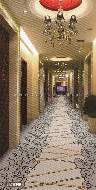 Maschinenfertigung von Hotelkorridorteppich im Jacquard-Stil für Ihre Anforderungen