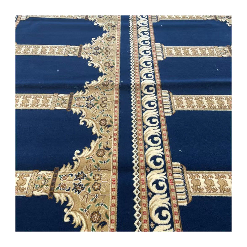 Wand-zu-Wand-Boden-Bedeckung weicher Moschee-Teppich in vielen Farben und PET-FRIENDLY Design
