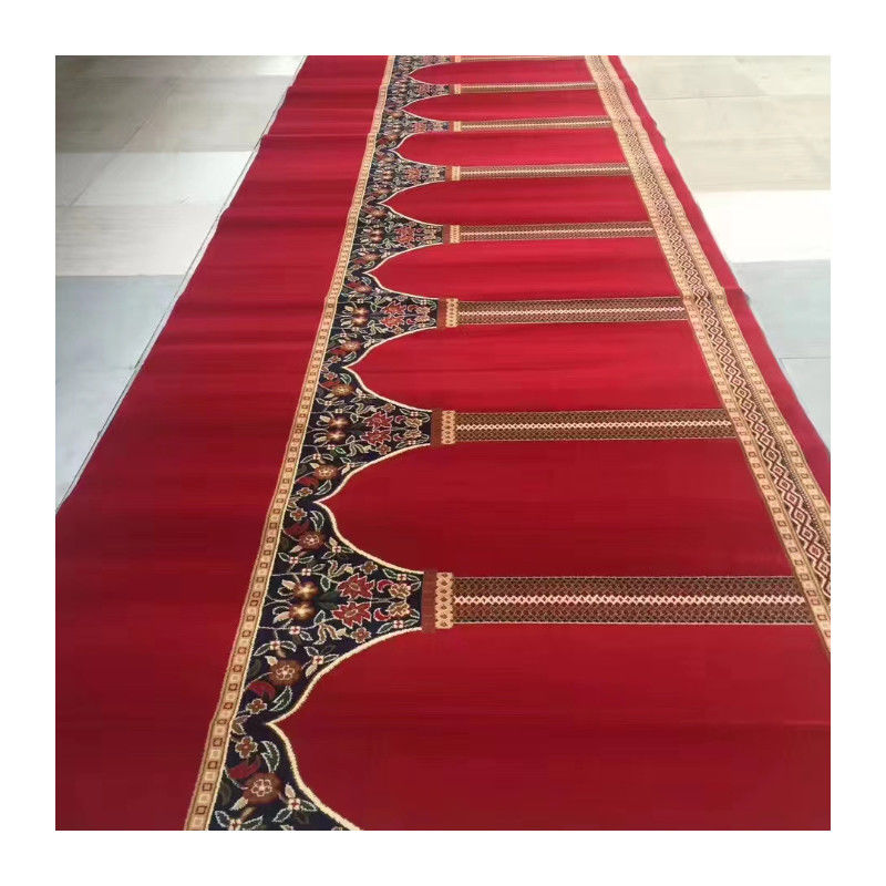 Wand-zu-Wand-Abdeckung Rechteck weicher Moschee Teppich in vielen Farben für Bodenbelag