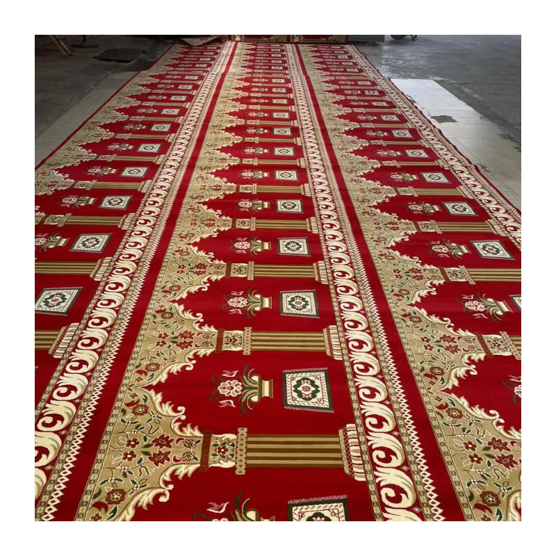 Erschwingliche Preise Maschinenfertigung Moderne Moschee Wand zu Wand Teppich in vielen Farben