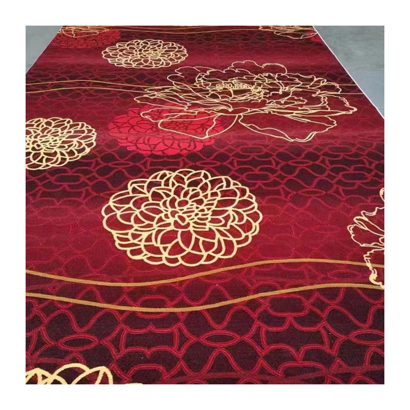 Maßgeschneiderter Design Luxus Stil Nylon/Wolle Material Axminster Teppich für Hotelbodenbelag