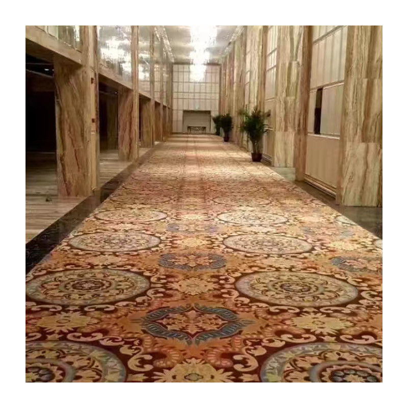 Axminster Tufted Teppich für Haus Banketthalle Flur Fleckenbeständig Stapel Höhe 7-12mm
